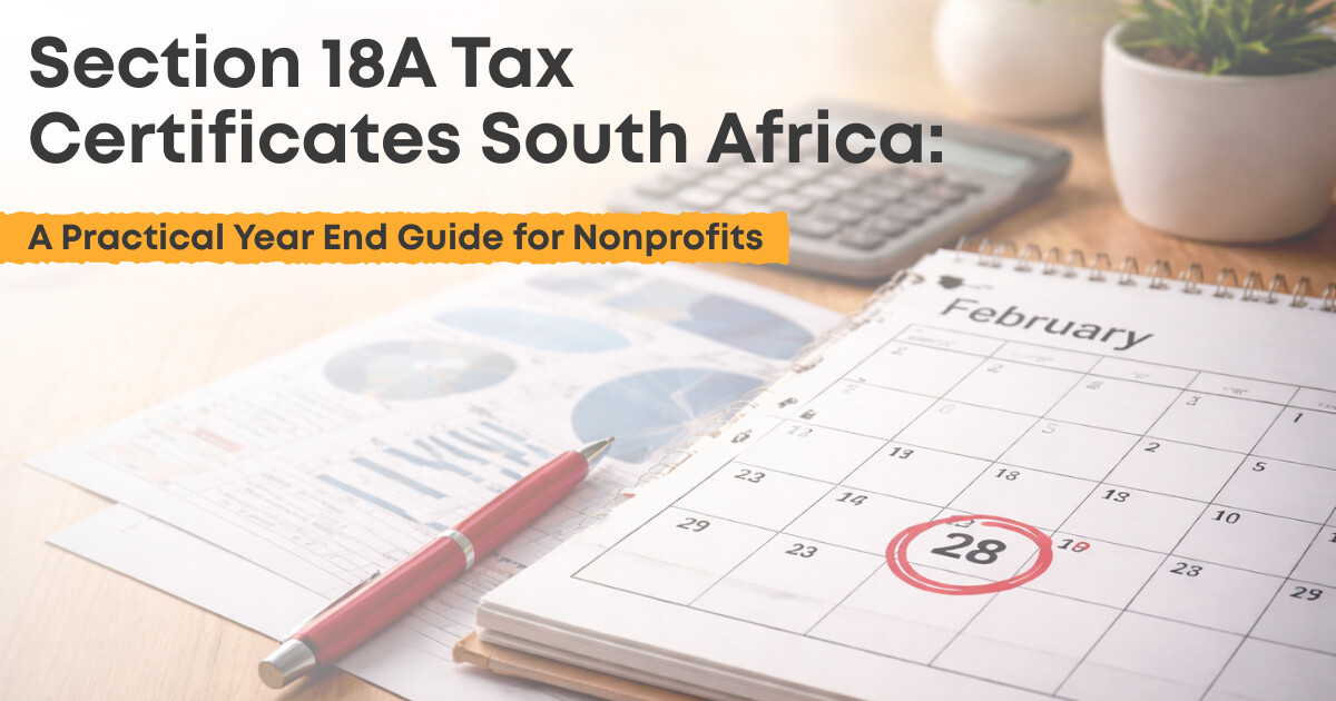 Section 18a tax certificates south africa a practical year end guide for nonprofits 1